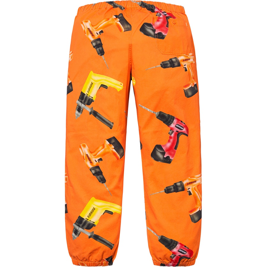 Supreme Drills Skate Pant (SS19) - Orange - $148