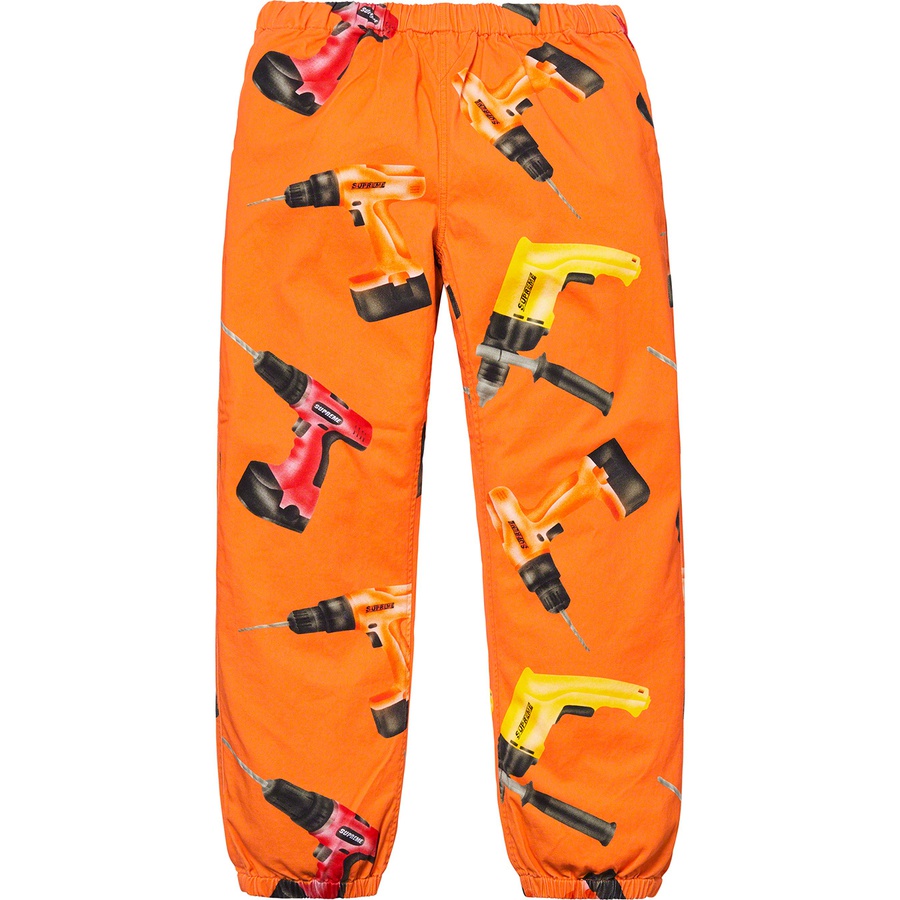 Supreme Drills Skate Pant (SS19) - Orange - $148