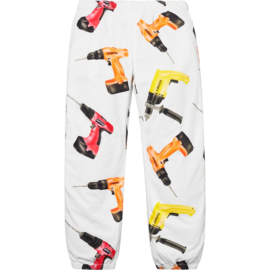 Supreme Drills Skate Pant (SS19) - White - $148