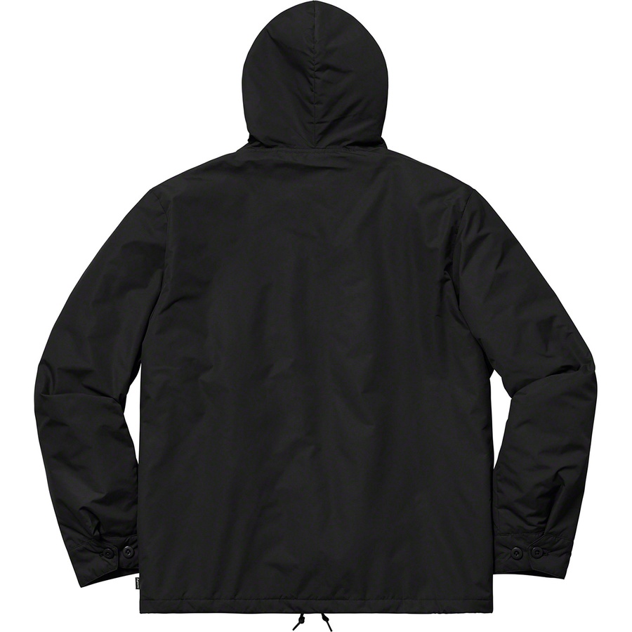 Supreme Cheetah Hooded Station Jacket (SS19) - Black - $198