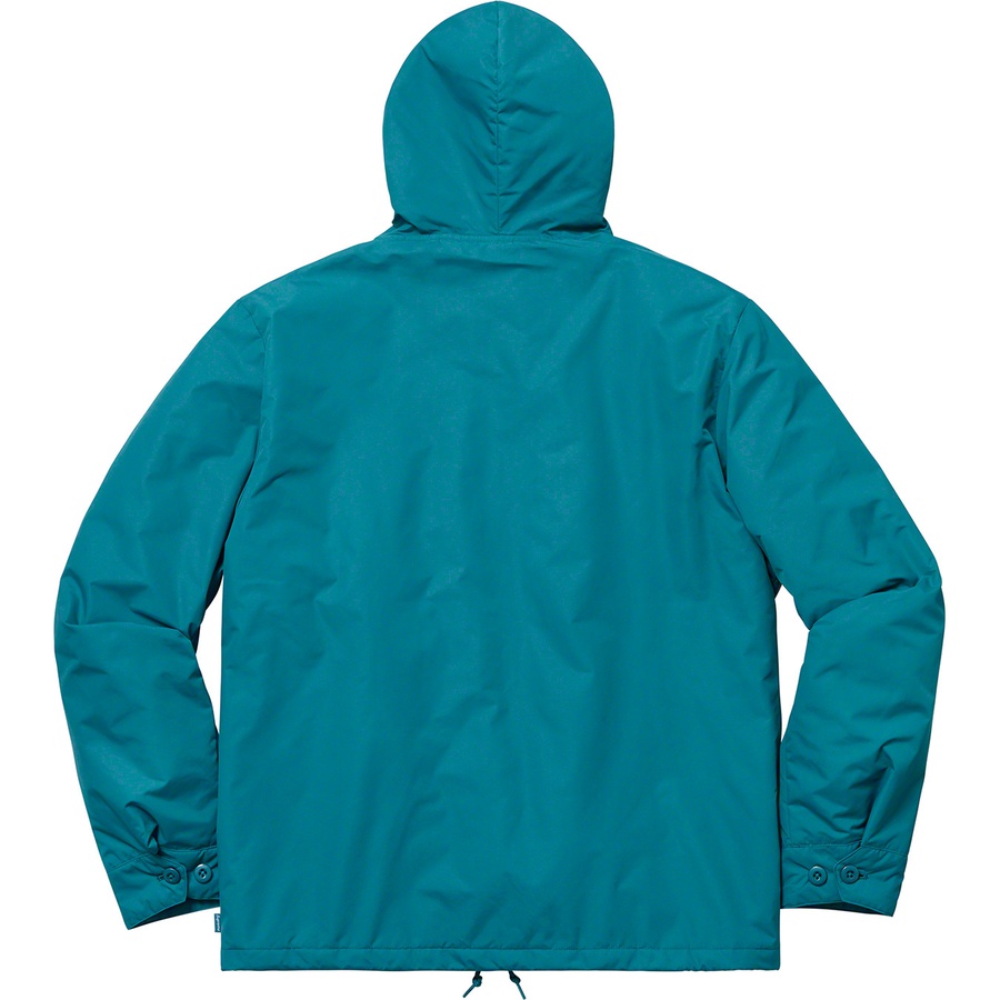 Supreme Cheetah Hooded Station Jacket (SS19) - Dark Slate - $198