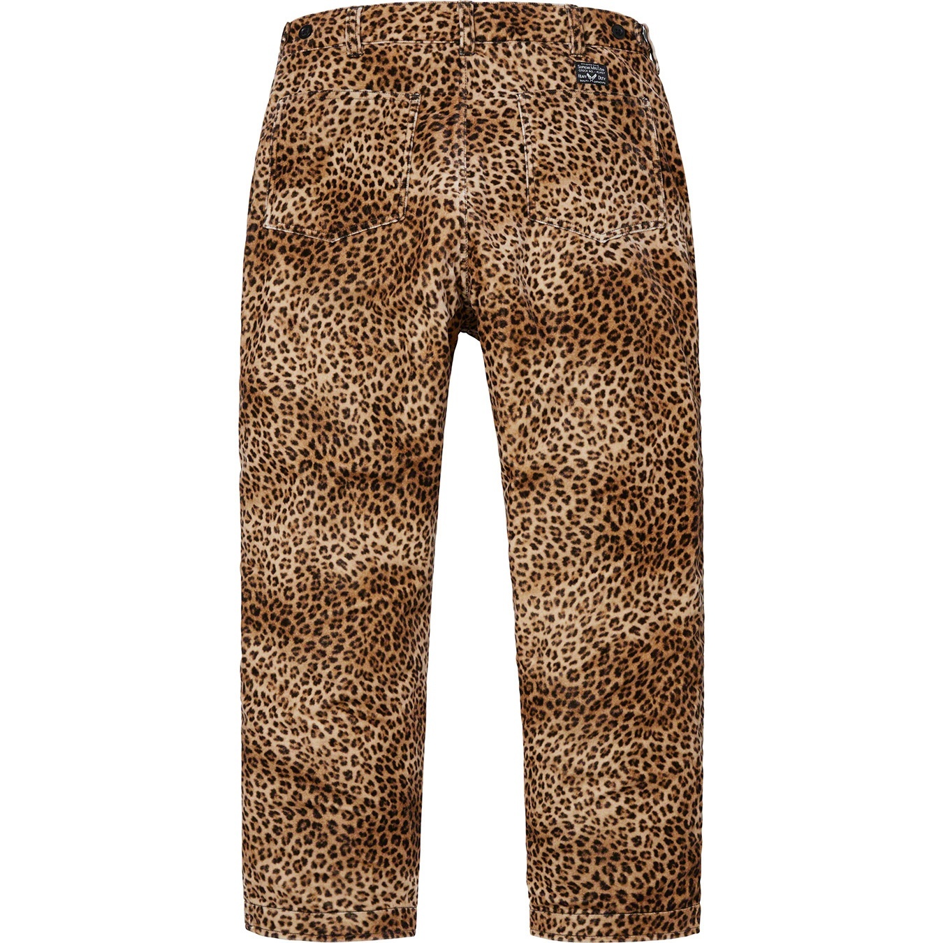 Supreme Velvet Flight Pant (SS19) - Leopard - $188