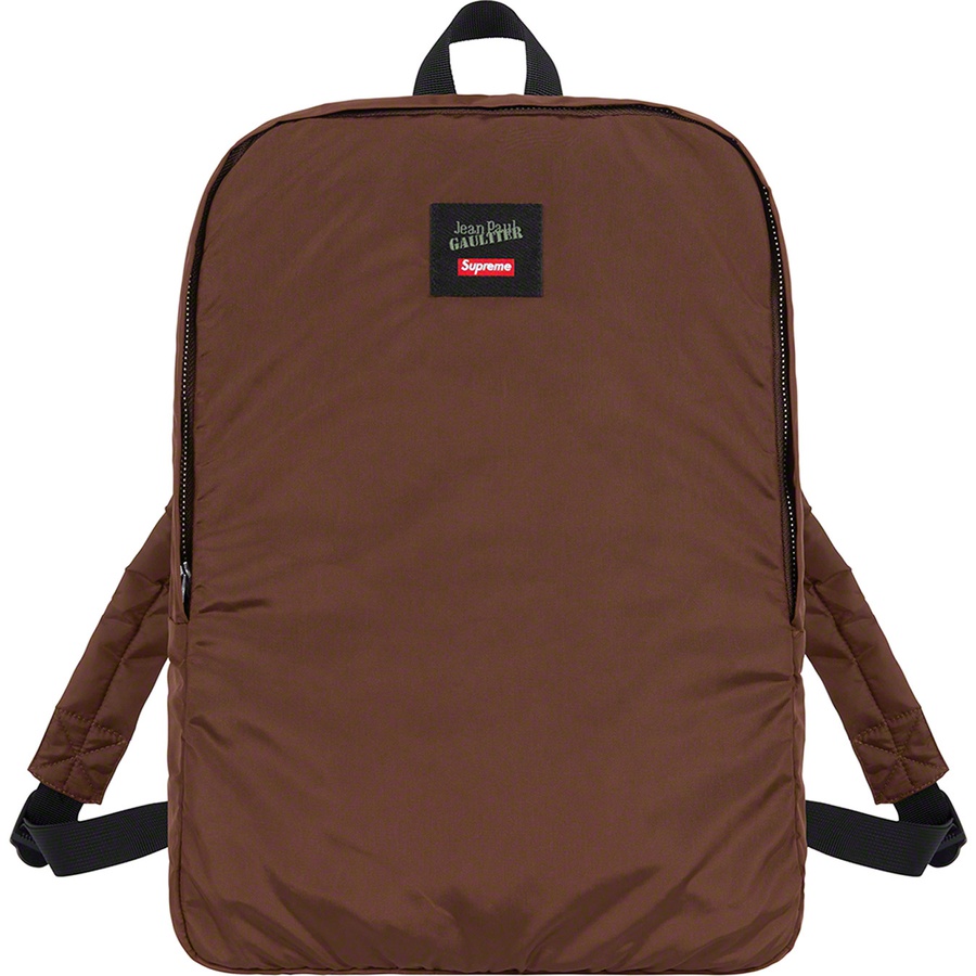 Supreme Supreme Jean Paul Gaultier Reversible Backpack MA-1 (SS19) - Brown - $368