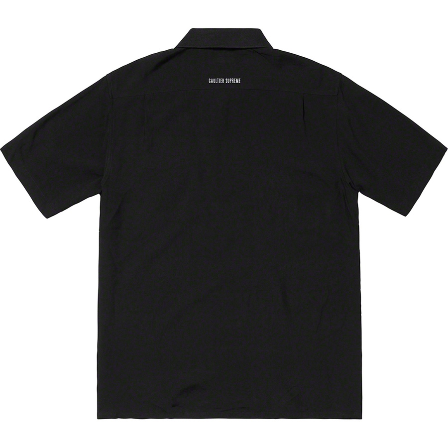 Supreme Supreme Jean Paul Gaultier Flower Power Rayon Shirt (SS19) - Black - $158