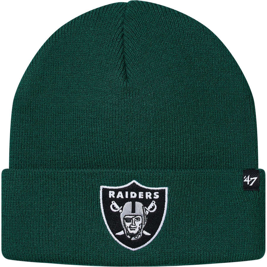 Supreme Supreme NFL Raiders '47 Beanie (SS19) - Dark Green - $38