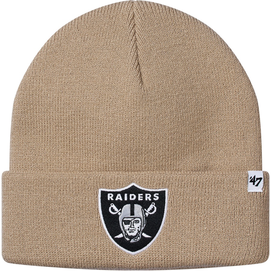 Supreme Supreme NFL Raiders '47 Beanie (SS19) - Tan - $38