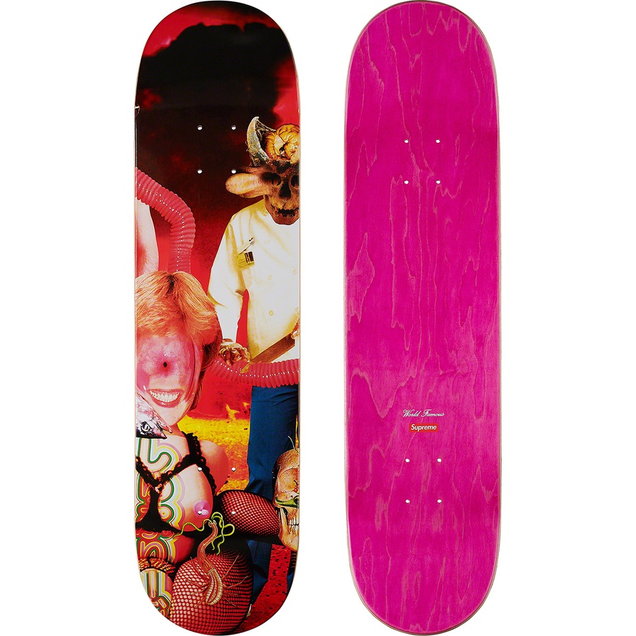 Supreme Sekintani La Norihiro Supreme Skateboard (SS19) - 8" x 32" - Pink - $60