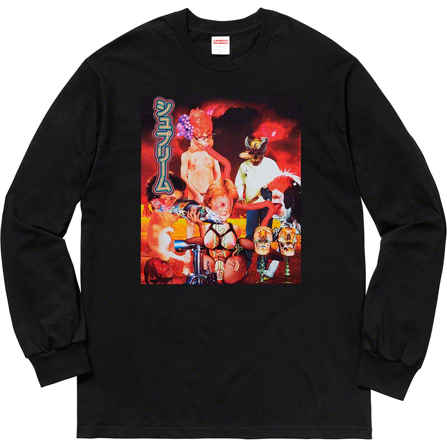 Supreme Sekintani La Norihiro Supreme L S Tee (SS19) - Black - $48