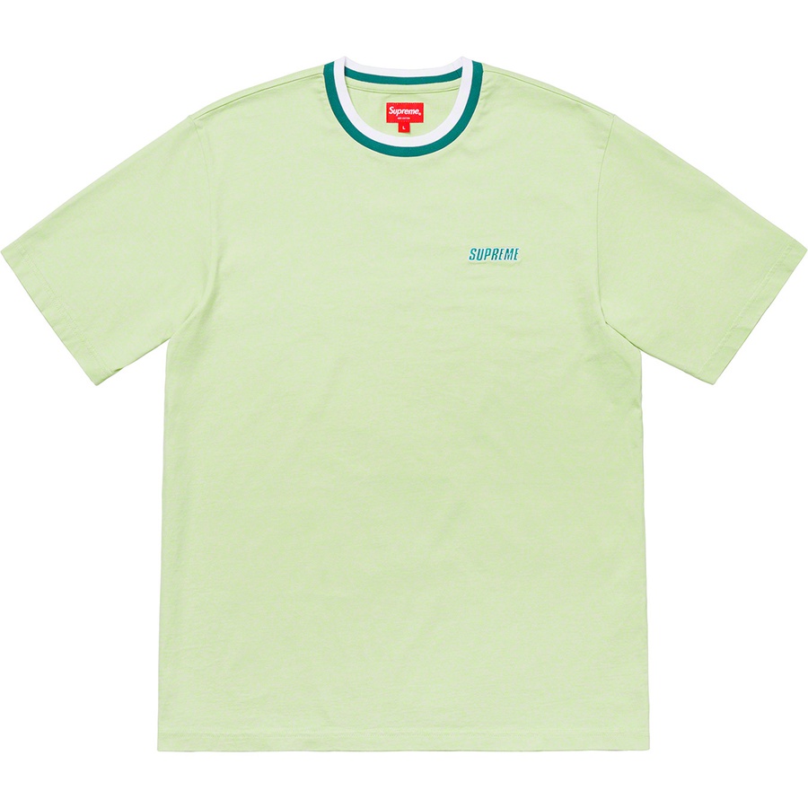 Supreme Split Rib S S Top (SS19) - Pale Green - $78