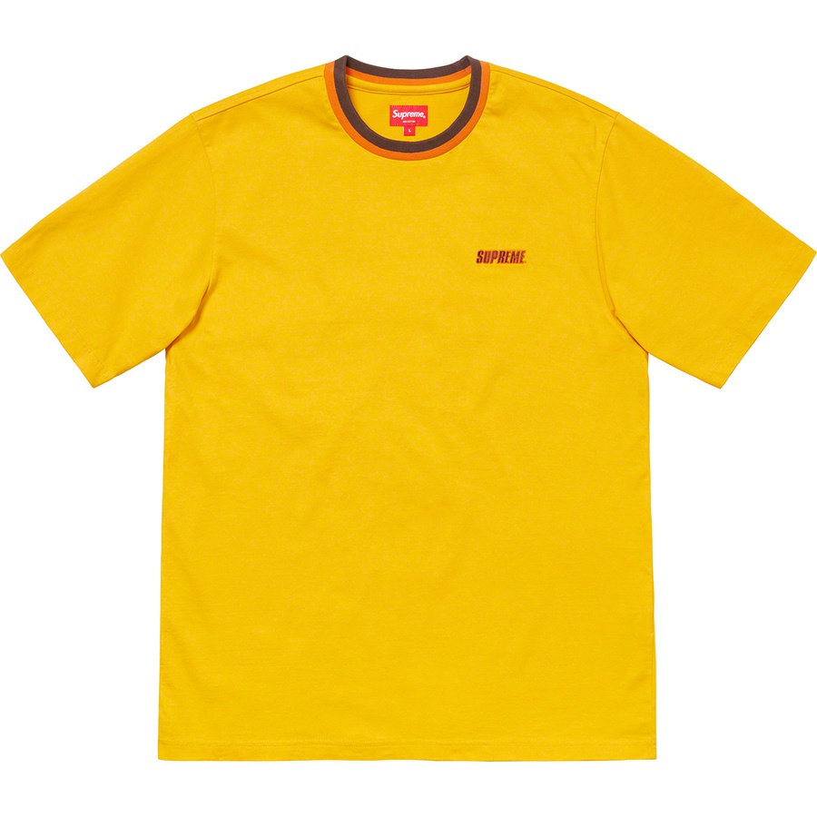 Supreme Split Rib S S Top (SS19) - Mustard - $78