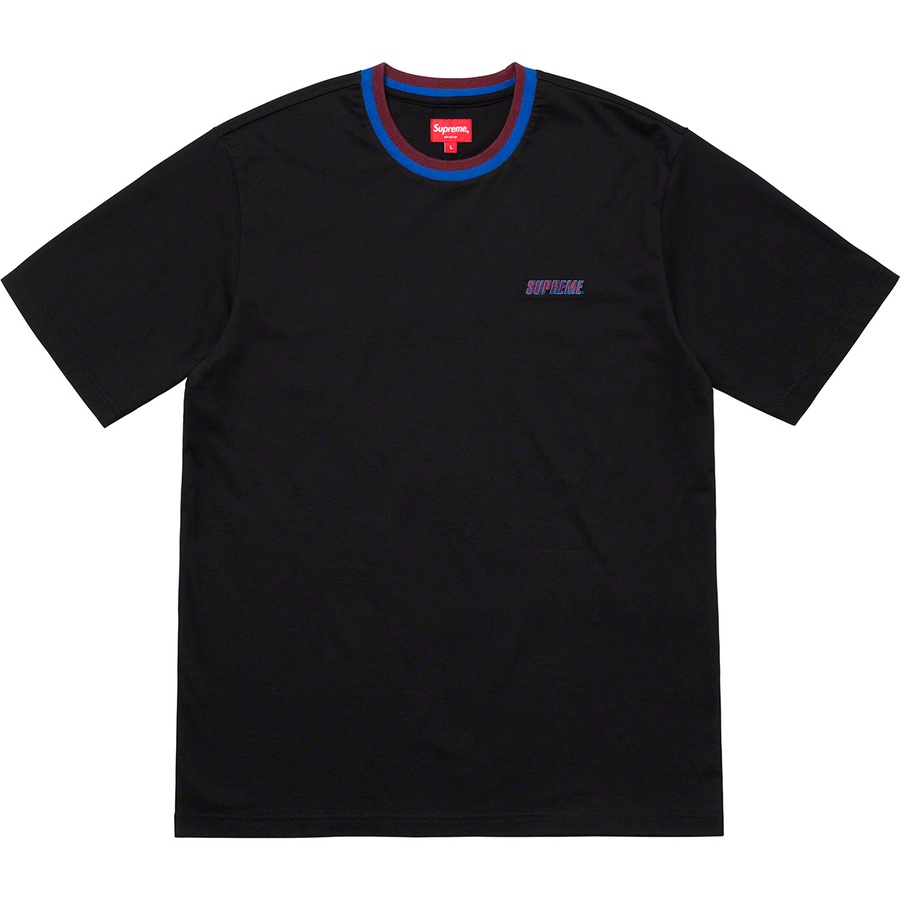 Supreme Split Rib S S Top (SS19) - Black - $78