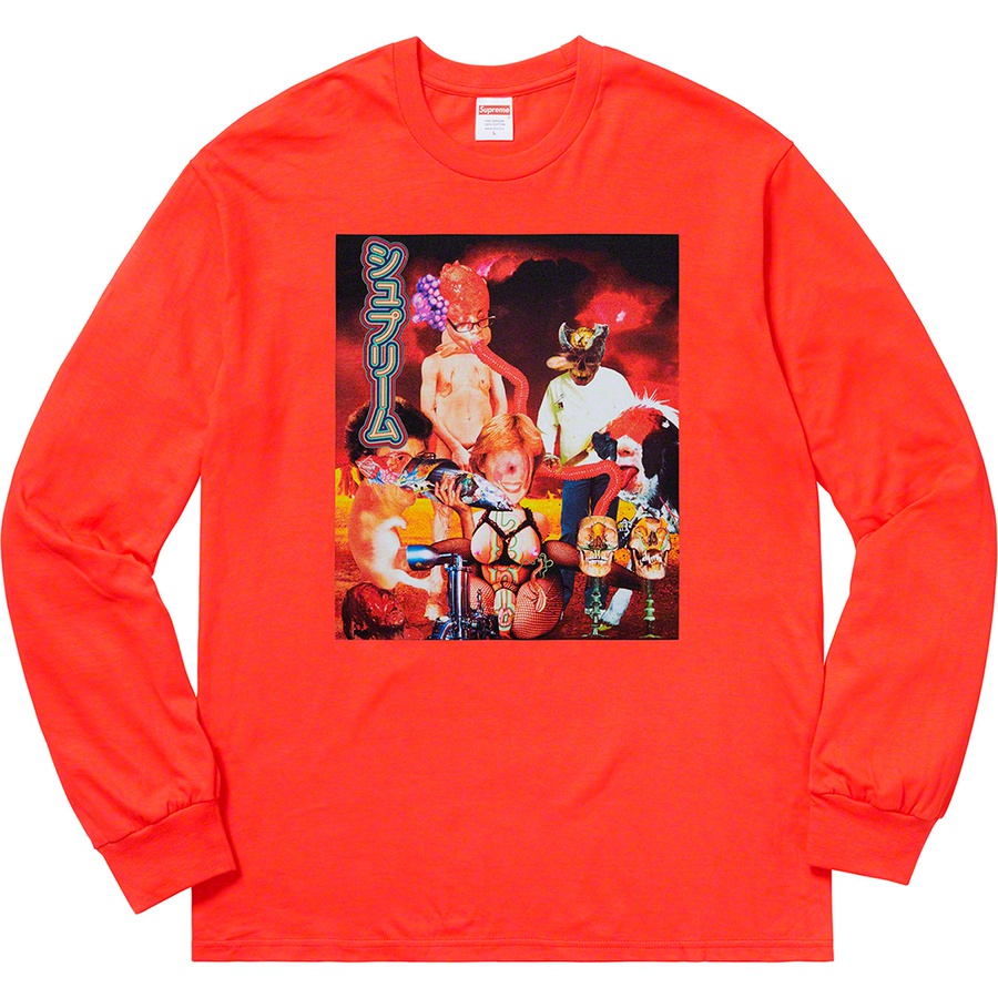 Supreme Sekintani La Norihiro Supreme L S Tee (SS19) - Bright Orange - $48