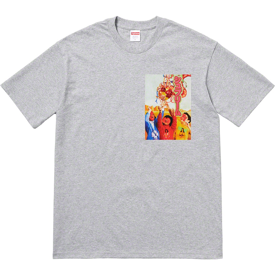 Supreme Sekintani La Norihiro Supreme Tee (SS19) - Heather Grey - $44
