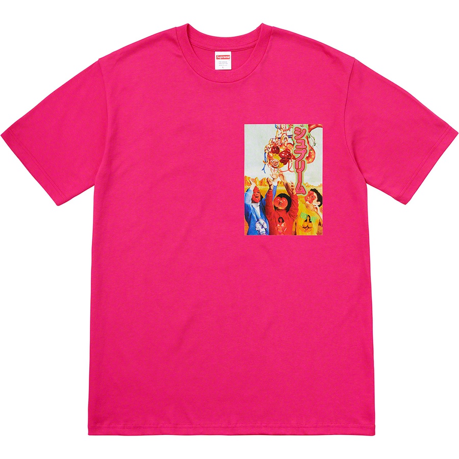 Supreme Sekintani La Norihiro Supreme Tee (SS19) - Hot Pink - $44