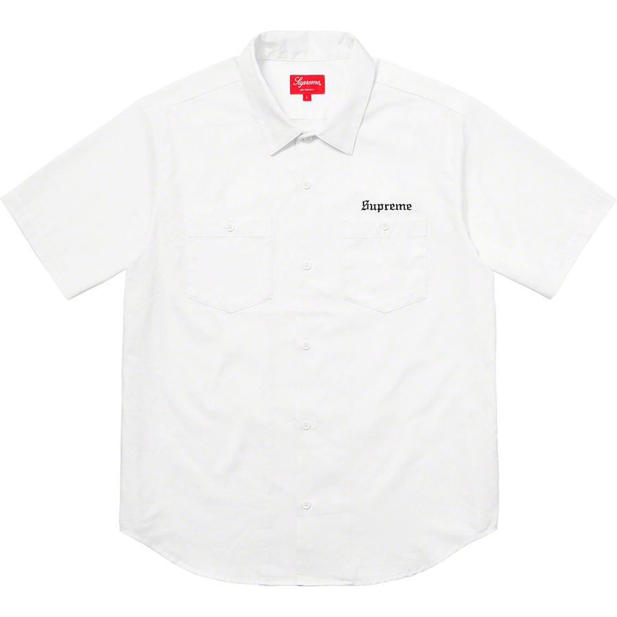 Supreme Sekintani La Norihiro Supreme Work Shirt (SS19) - White - $138
