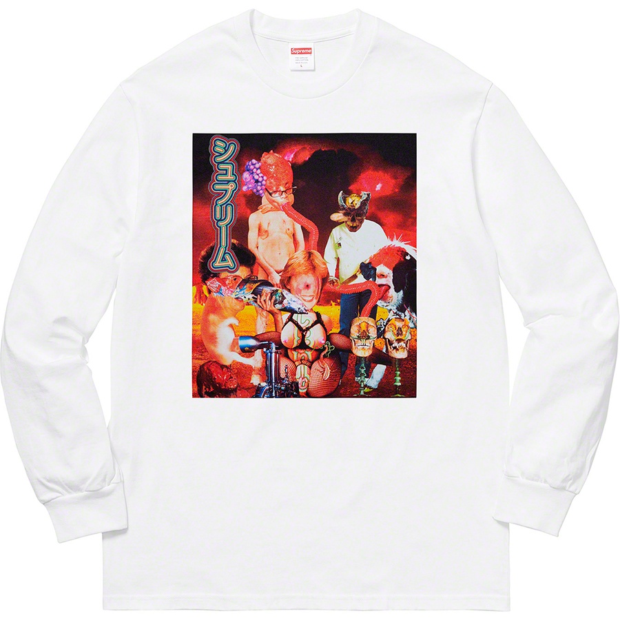 Supreme Sekintani La Norihiro Supreme L S Tee (SS19) - White - $48