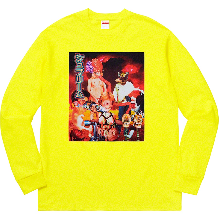 Supreme Sekintani La Norihiro Supreme L S Tee (SS19) - Bright Yellow - $48
