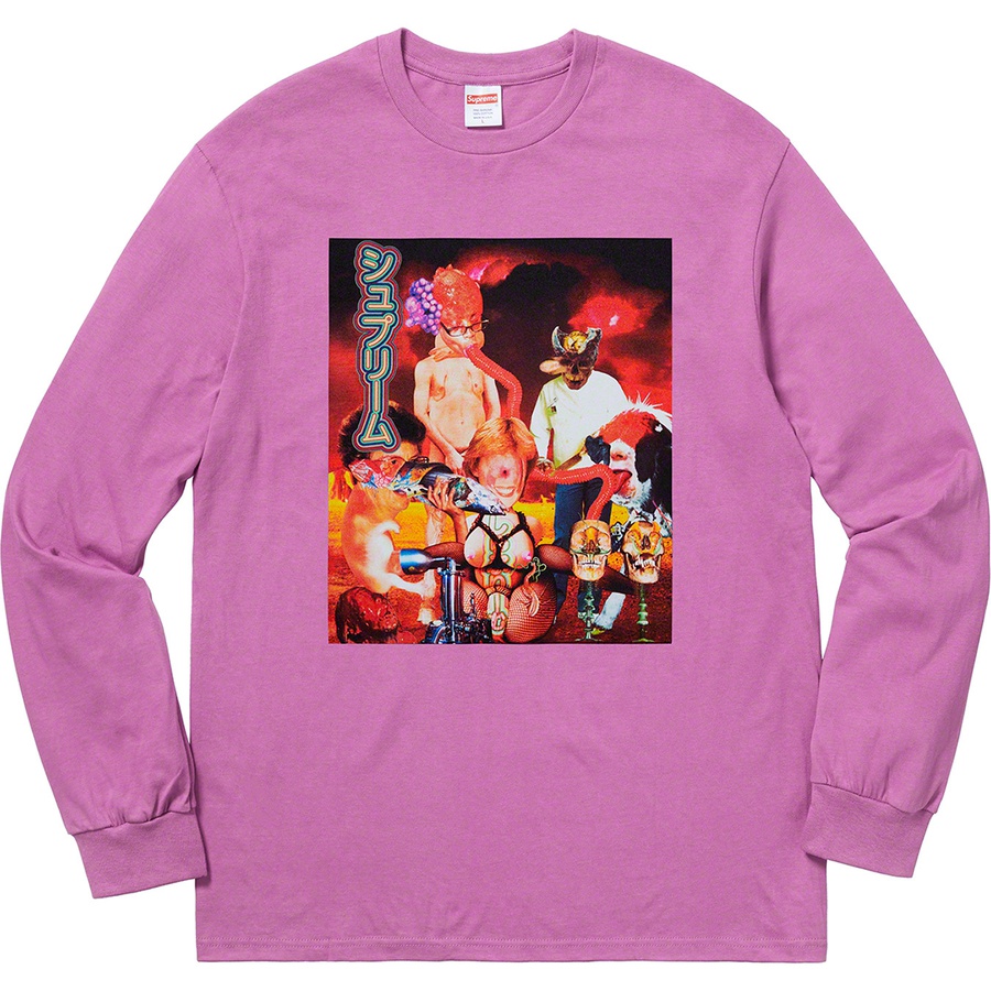 Supreme Sekintani La Norihiro Supreme L S Tee (SS19) - Light Purple - $48