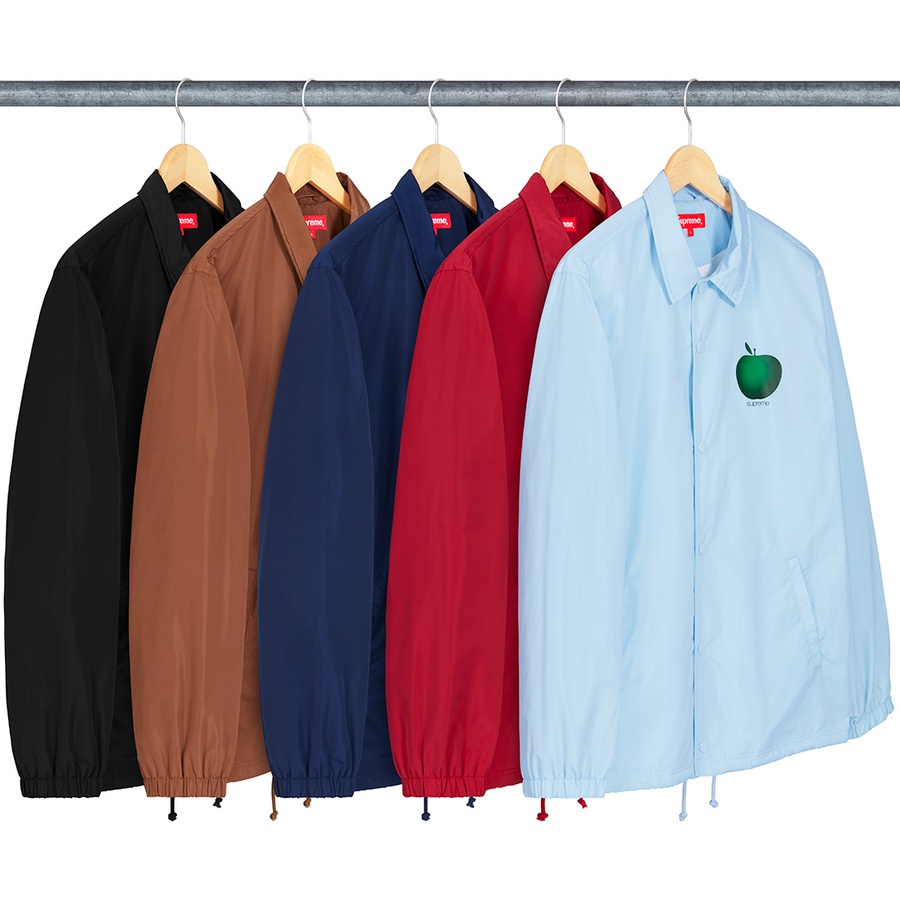 Supreme Apple Coaches Jacket (SS19) - $158
