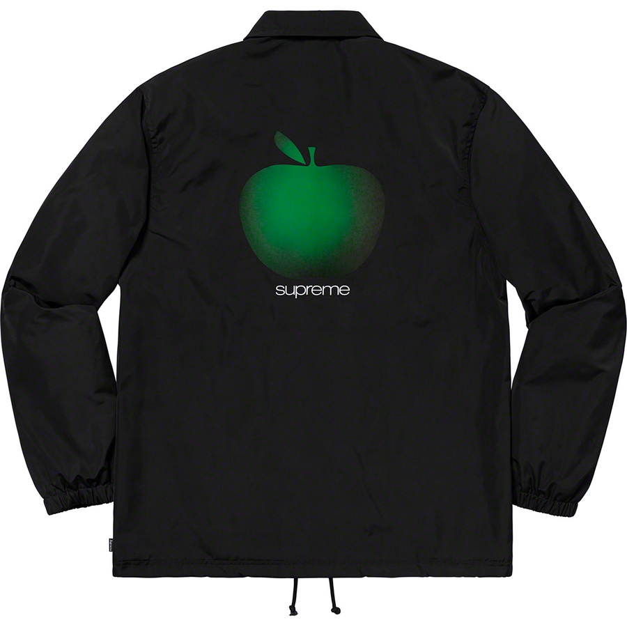 Supreme Apple Coaches Jacket (SS19) - Black - $158
