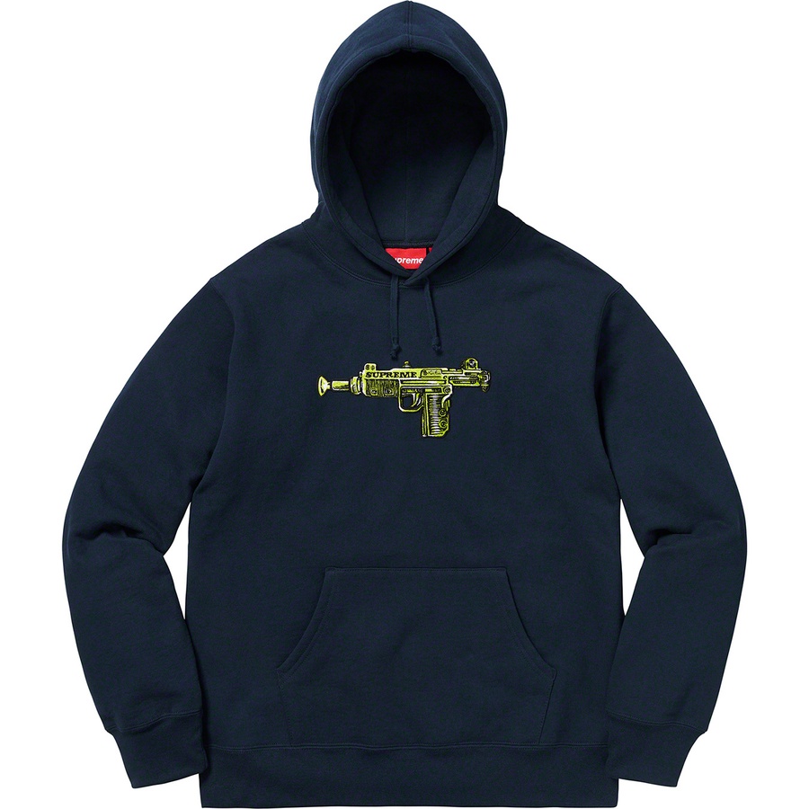 Supreme Toy Uzi Hooded Sweatshirt (SS19) - Toy Uzi Hooded Sweatshirt - $158