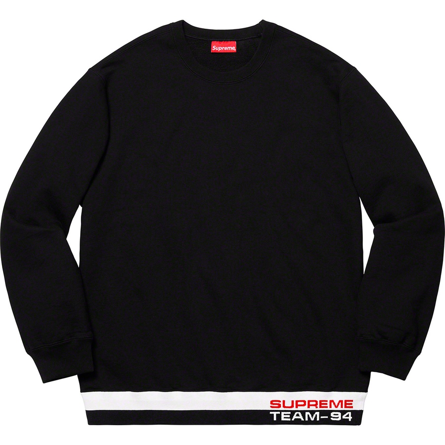 Supreme Rib Stripe Crewneck (SS19) - Rib Stripe Crewneck4 - $138