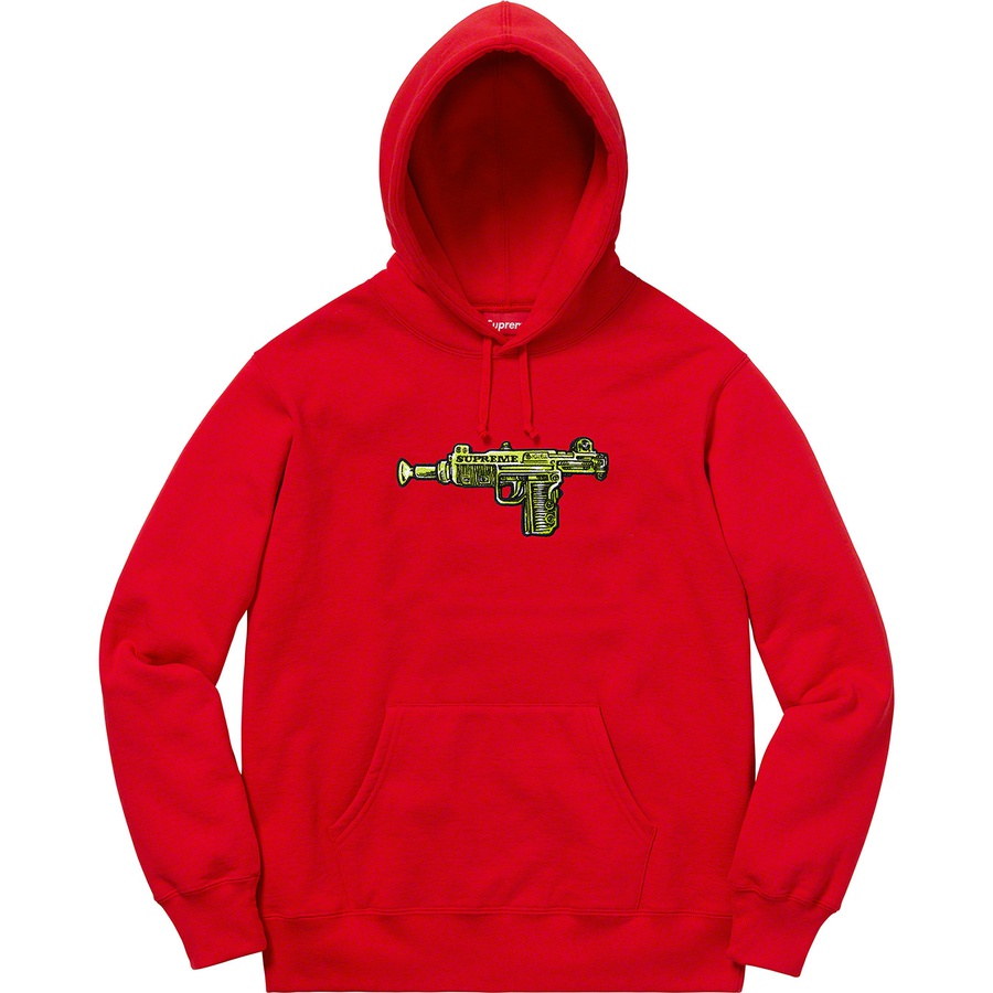 Supreme Toy Uzi Hooded Sweatshirt (SS19) - Red - $158
