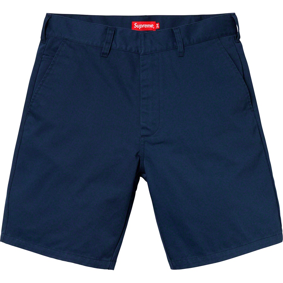 Supreme Work Short (SS19) - Navy - $110