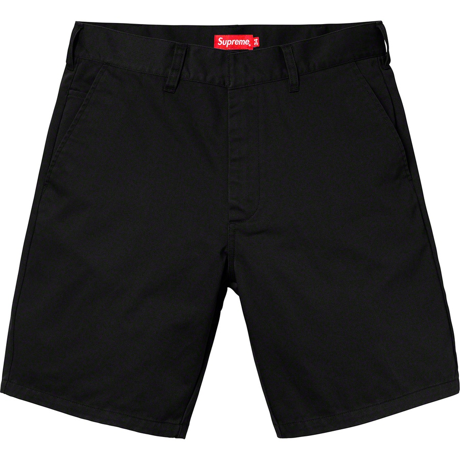 Supreme Work Short (SS19) - Black - $110