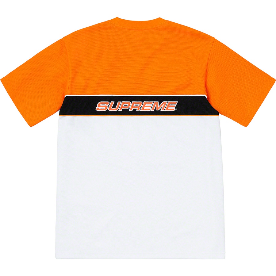 Supreme Piping Practice S S Top (SS19) - Orange - $110
