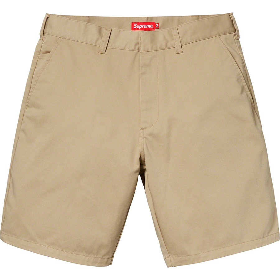 Supreme Work Short (SS19) - Khaki - $110