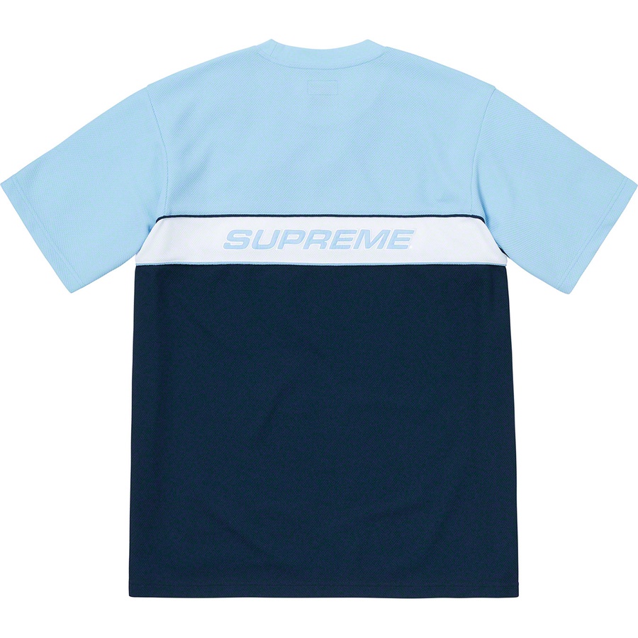 Supreme Piping Practice S S Top (SS19) - Blue - $110