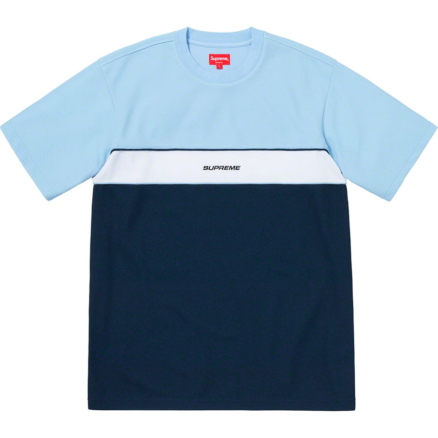 Supreme Piping Practice S S Top (SS19) - Blue - $110