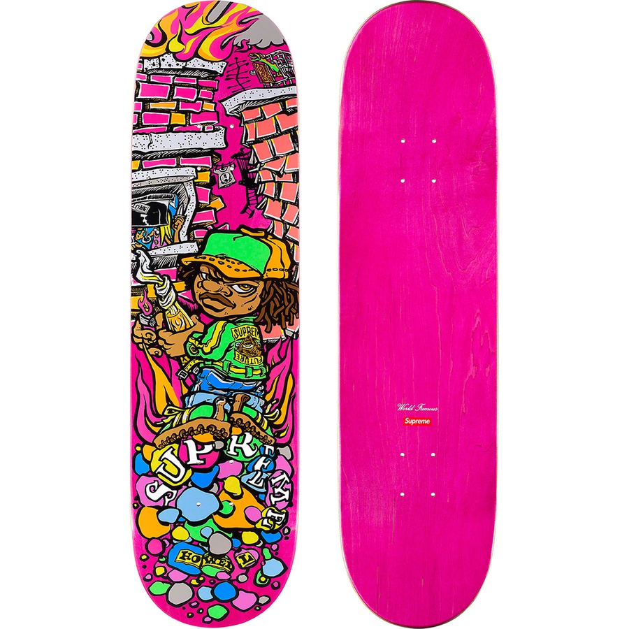 Supreme Molotov Kid Skateboard (SS19) - Pink - 8.375" x 32.125” - $49