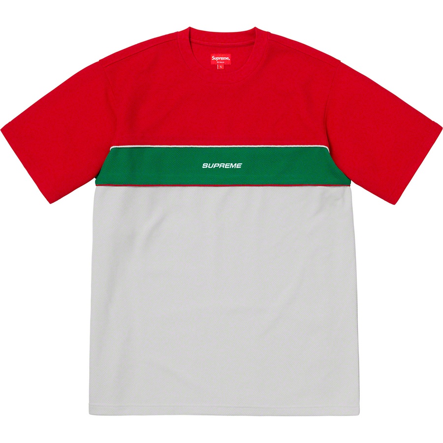 Supreme Piping Practice S S Top (SS19) - Red - $110