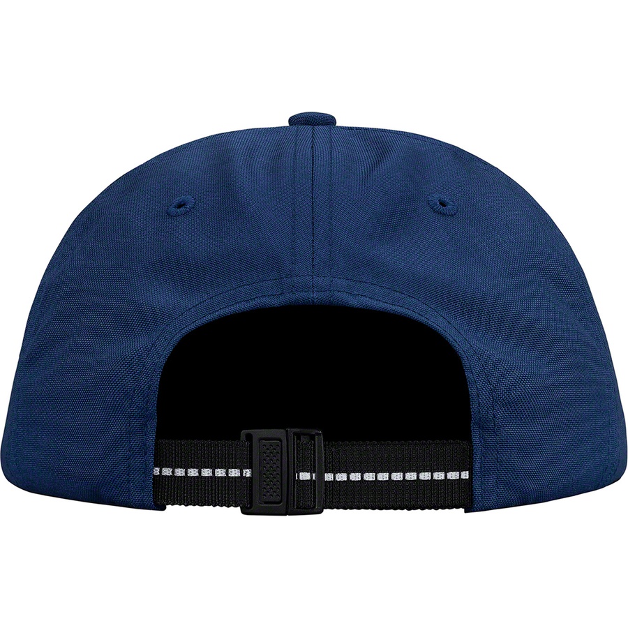 Supreme Cordura Script Logo 6-Panel (SS19) - Navy - $48