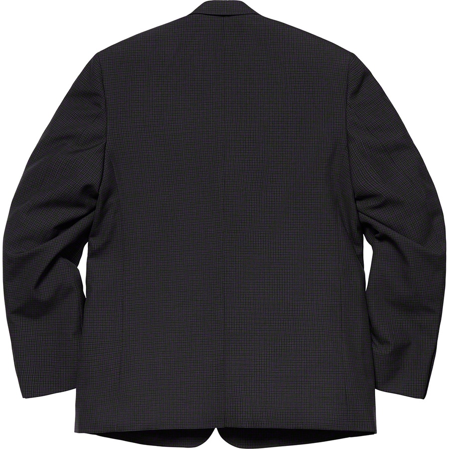 Supreme Plaid Suit (SS19) - Black - $598
