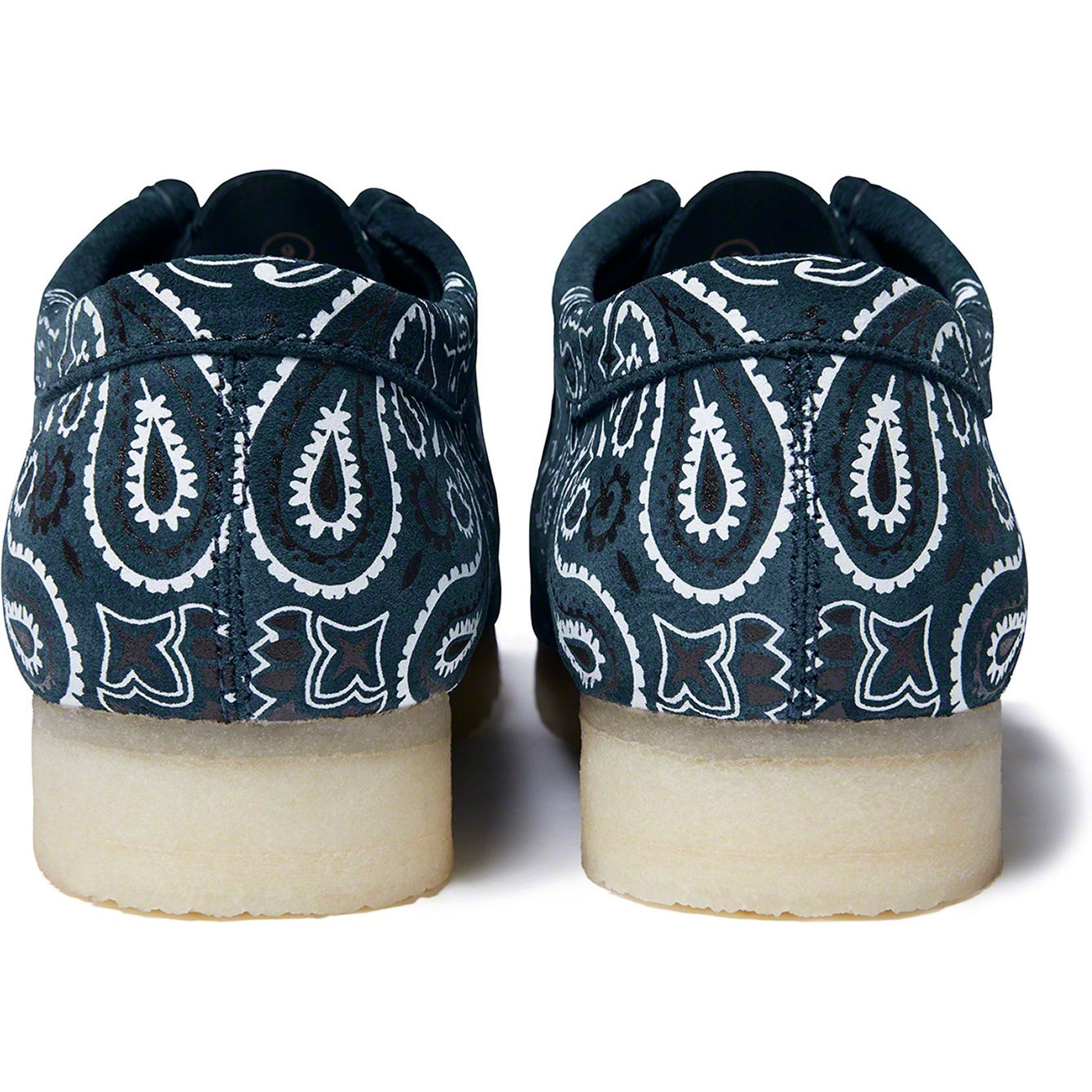 Supreme Supreme Clarks Originals Bandana Wallabee (SS19) - Blue - $198