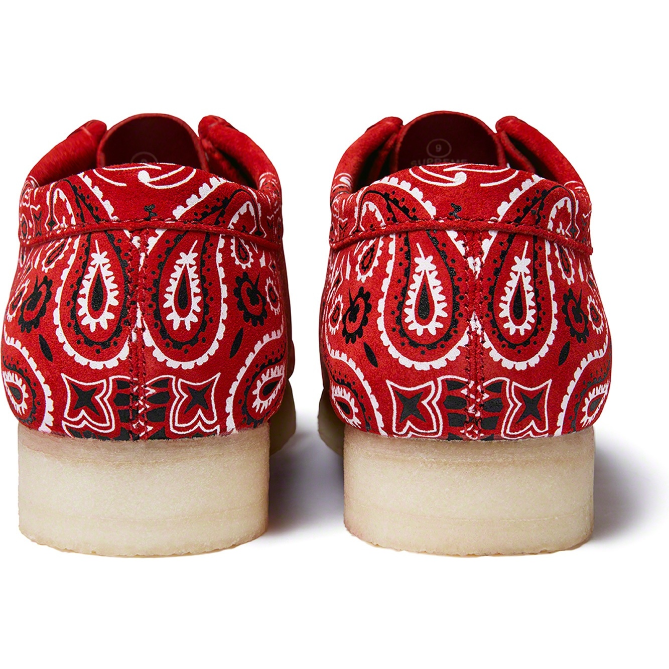 Supreme Supreme Clarks Originals Bandana Wallabee (SS19) - Red - $198