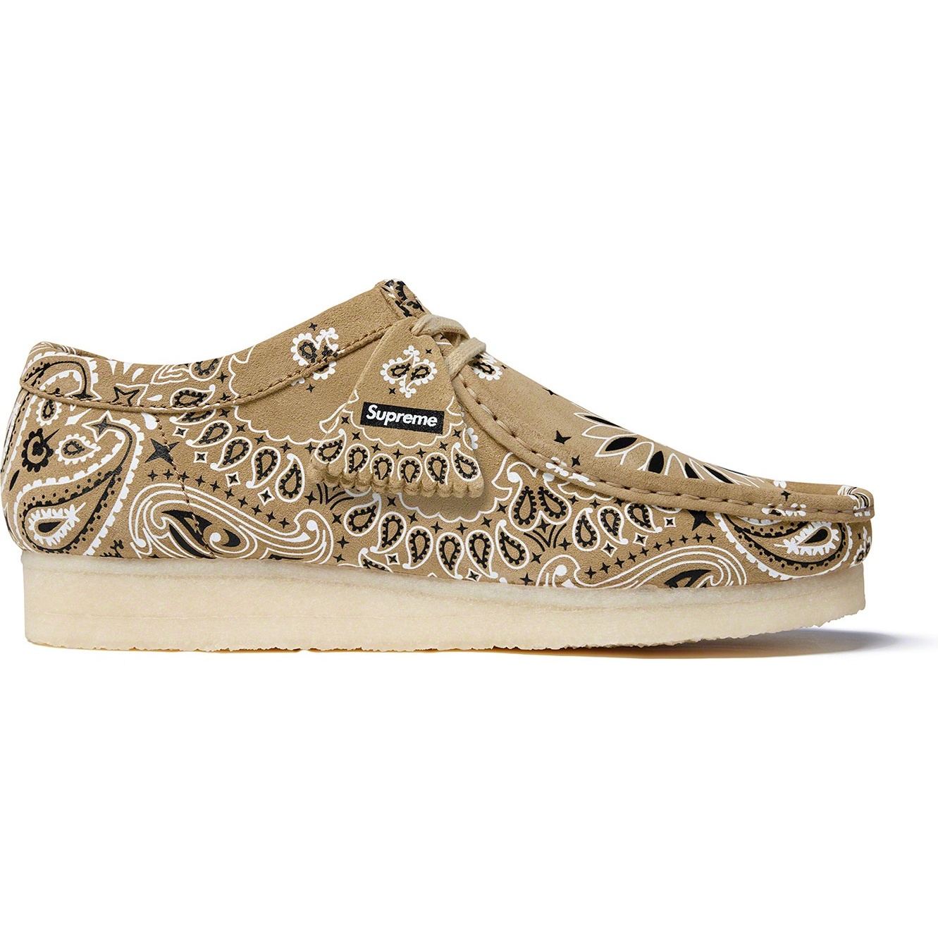 Supreme Supreme Clarks Originals Bandana Wallabee (SS19) - Tan - $198