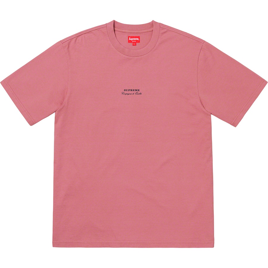 Supreme Qualite Tee (SS19) - Mauve - $60