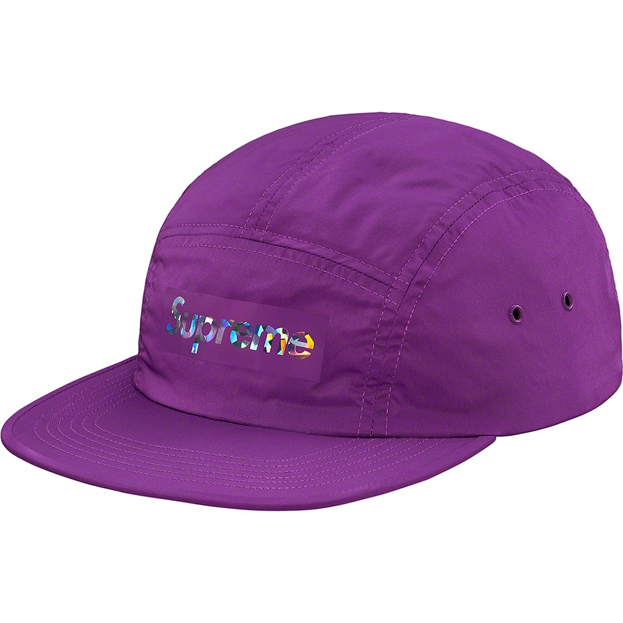 Supreme Holographic Logo Camp Cap (SS19) - Purple - $48