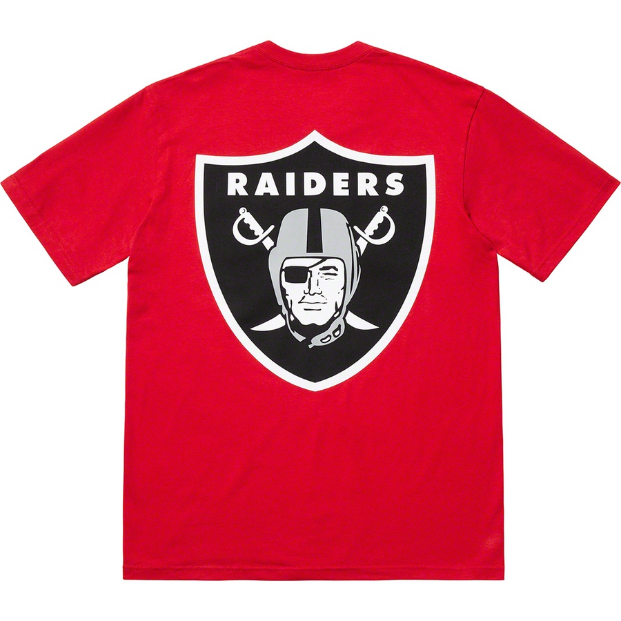 Supreme Supreme NFL Raiders '47 Pocket Tee (SS19) - Red - $48