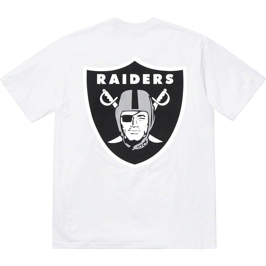 Supreme Supreme NFL Raiders '47 Pocket Tee (SS19) - White - $48