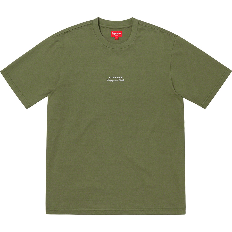 Supreme Qualite Tee (SS19) - Olive - $60