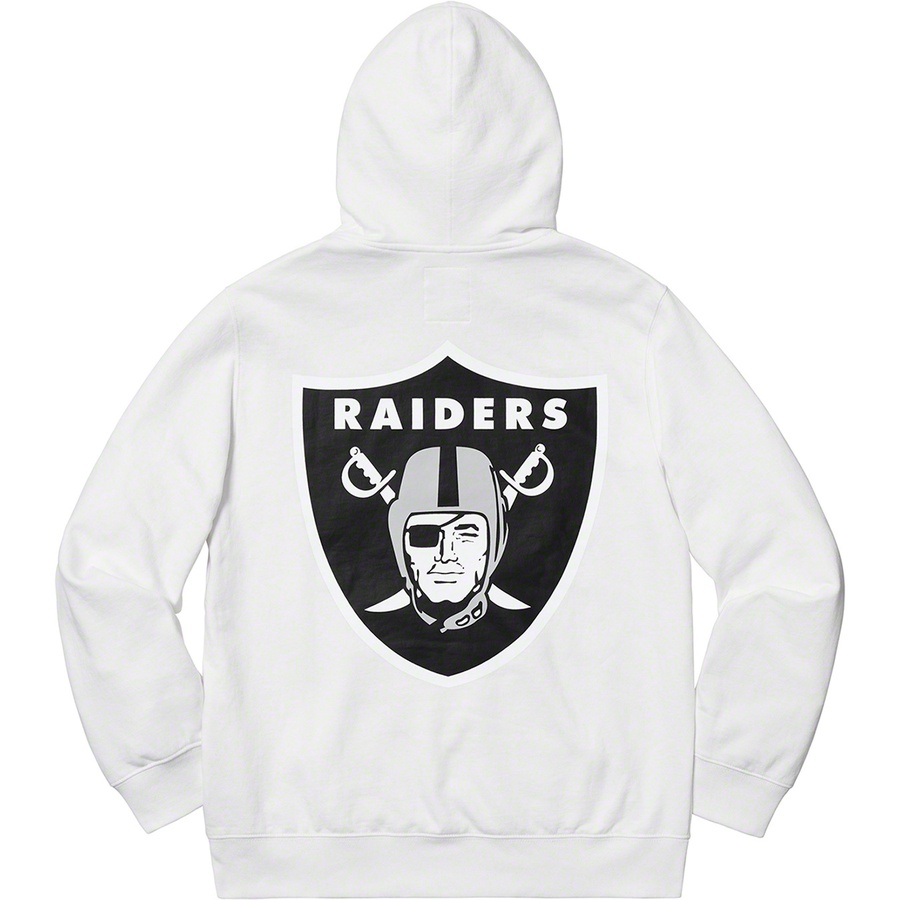 Supreme Supreme NFL Raiders '47 Hooded Sweatshirt (SS19) - White - $148