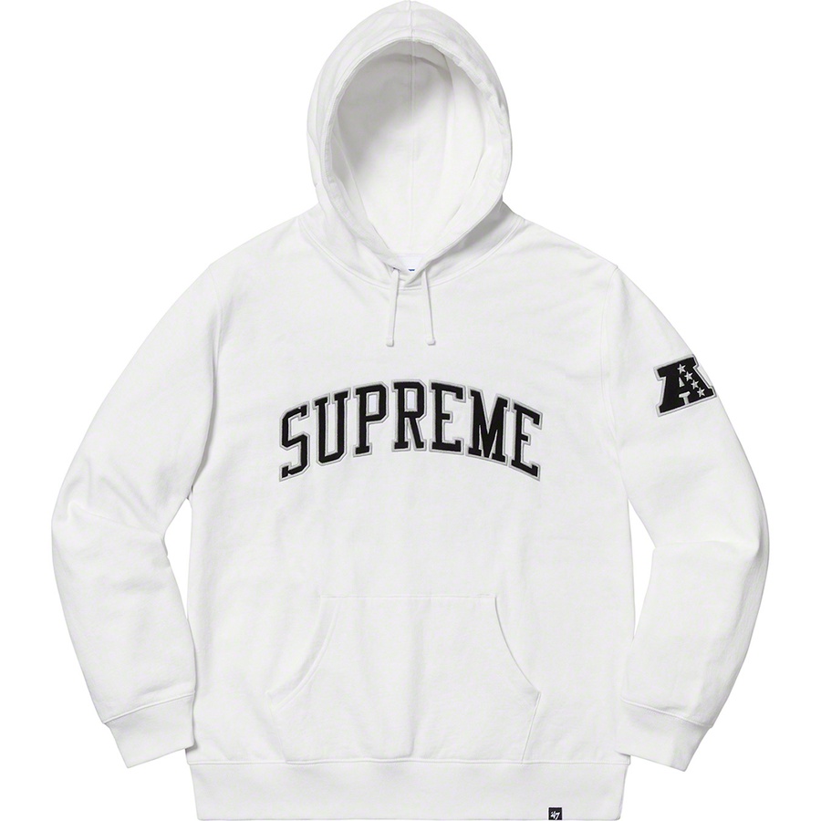 Supreme Supreme NFL Raiders '47 Hooded Sweatshirt (SS19) - White - $148