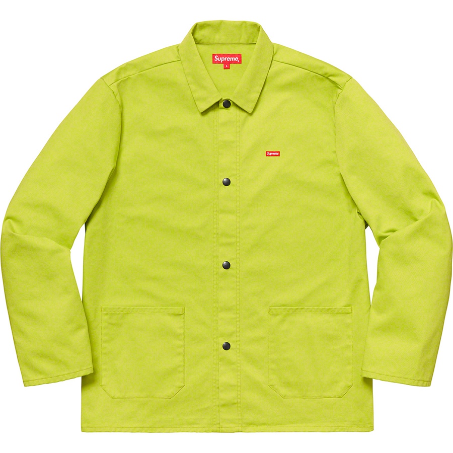 Supreme Shop Jacket (SS19) - Hi Vis Yellow - $158