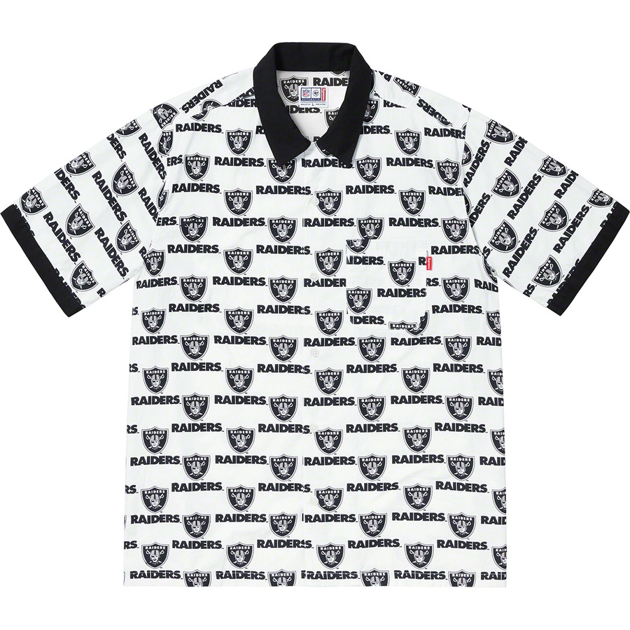 Supreme Supreme NFL Raiders '47 S S Shirt (SS19) - White - $128