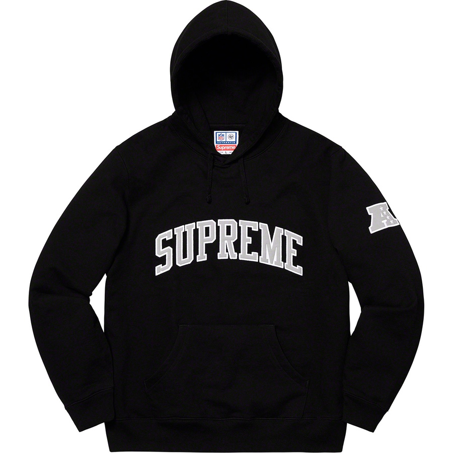 Supreme Supreme NFL Raiders '47 Hooded Sweatshirt (SS19) - Black - $148